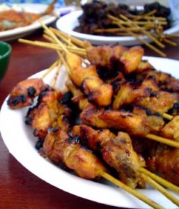 Teriyaki Chicken Satay